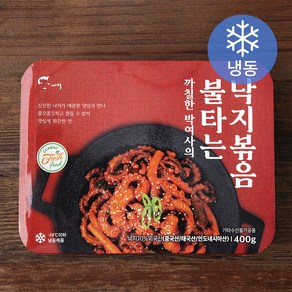 까칠한 박여사의 불타는 낙지볶음 (냉동), 400g, 1개