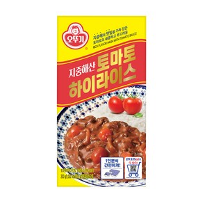 오뚜기 지중해산 토마토 하이라이스 고형, 200g, 1개