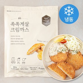 어장금 쏙쏙게살 크림까스 (냉동), 500g, 1개