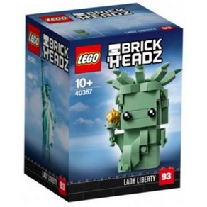 레고 40367 자유의 여신상 브릭헤즈 BRICK HEADZ, 1개