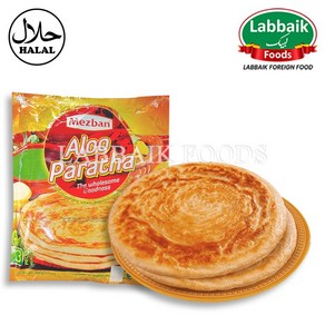 MEZBAN Aloo Paratha (Bread) 3pcs 360g 알루 (감자) 파라타