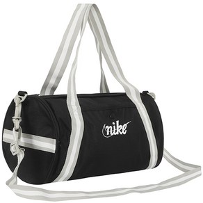 나이키 HERITAGE RETRO DUFFEL BAG 헬스 운동 여행 데일리 캐주얼 더플백, black+gey+summit white, 1개