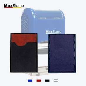 [삼촌네도장] 맥스 직사각 자동스탬프 잉크 패드 MAX STAMP 3050 3360, 3.CSI-3360, 5.청색+적색(2도)패드