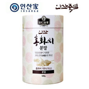 인산가 (주)인산가 정품 홍화씨 분말 500g+ 2개 이상 구입시 흑삼분말담은 금흑블랙크런치(10g 5개 총50g), 500g, 1개