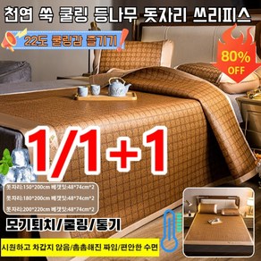 1/1+1 천연 쑥 쿨링 등나무 돗자리 피스 대나무돗자리 매트 접이식 천연 쑥매트 모기퇴치/쿨링/통기, 쑥 돗자리(베갯잇 포함)