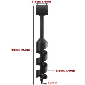 오거 구굴기 관리기 땅파기 드릴비트 수동 오거 bushcraft 손 오거 렌치 나무 드릴 페그 도구 및 수동 구멍 제조기 multitool 야외 생존 오거 드릴 비트