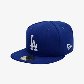 뉴에라 59FIFTY 어센틱 LA 다저스 MLB 모자, DARK ROYAL, 1개