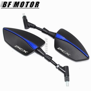 [호환] 오토바이 액세서리 후면보기 백미러 혼다 PCX125 PCX 125 150 2018 - 2025, 01 blue, 1개