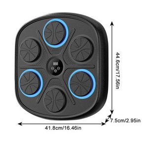 스마트 음악복싱 뮤직복싱 뮤지컬복싱 기계 벽걸이 LED 조명 샌드백 훈련 스포츠 민첩성 복싱용품, 1) Just Machine, 1개