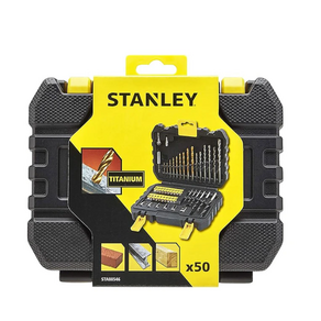 STANLEY 드릴비트 앤 스크루 드라이버 50종 액세서리 세트 STA88546-XJ, 1세트