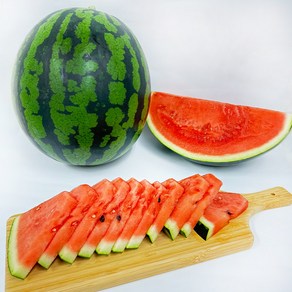 당도선별 프리미엄 고당도 하우스 꿀 수박, 1개, 5~6kg
