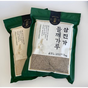 삼진가 탈피 들깨가루 1kg 업소용 가정용, 1개