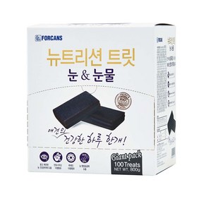 포켄스 강아지 트릿 영양제, 눈물개선/눈건강, 800g, 1개