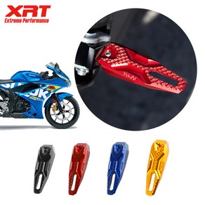 스즈키 GSX-R125 XRT 리어 텐덤 스텝 발판, 블루, 1개