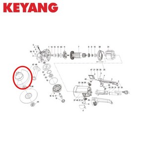 그라인더 물커버 7인치 9인치 겸용 안전커버 카바 보쉬 계양 호환, 1개