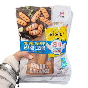 목우촌 목우촌 프라임비엔나 소시지 240g x 2 x 1개, 종이박스포장, 480g