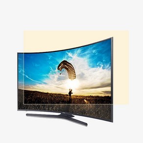 LG 올레드 티비 TV 83인치 화면 보호기 보안기 블루라이트 차단 스크린 파손방지 액정 보호 필름 커브드지원, 커브드TV보안기, 블루라이트차단보안기, 1개