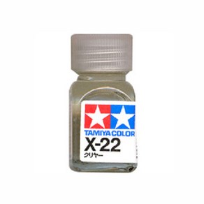 (80022) 타미야 에나멜 도료 X-22 클리어 유광 10ml