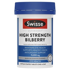 Swisse Ultiboost Bilbey 30 Tablets, 30정, 1개, 30정