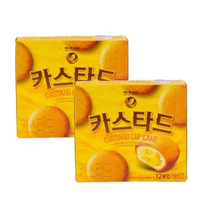 노브랜드 카스타드 12봉, 276g, 2개