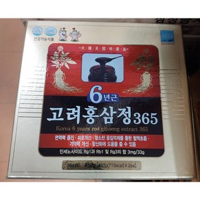 6년근 고려홍삼정 365 240g*2병, 2개, 240g