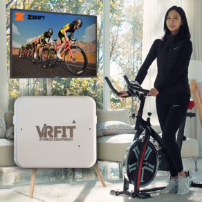 실내자전거 즈위프트 연동 VRFit 파워소스 + 케이던스 센서