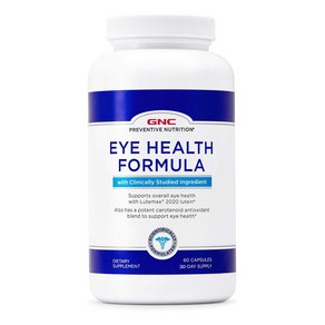 GNC 아이헬스 포뮬라 60정 (소프트젤) Preventive Nutrition Eye Health Formula 60 softgel