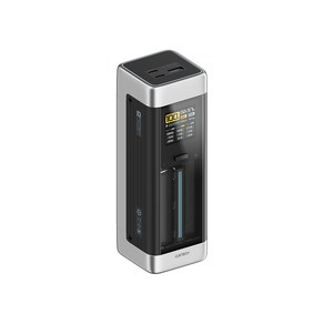 CUKTECH 쿡테크 20 파워뱅크 210W PD 고속 충전 C타입 대용량 25000mAh 맥북 프로 140W MAX 노트북 보조배터리+240W C타입 케이블 세트/기내반입, P23