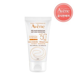 아벤느 선 미네랄 크림 SPF 50+/+++ 50ml, 1개