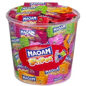 Maoam Stipes 마오암 스트라이프 150개입, 1개, 1kg