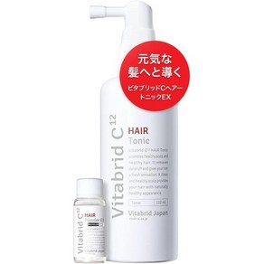 일본직발송 6. VITABRID 제 비타브리드 C 헤어 닉 세트 EX 110ML 1.5G [ 부외품 토닉] [정규품 카드, One Size, One Colo, 1개