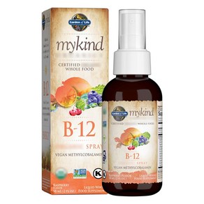 가든오브라이프 마이카인드 B-12 스프레이 라즈베리, 58ml, 1개