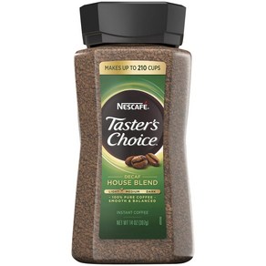 Nescafe Taster's Choice 네스카페 디카페인 인스턴트 커피 테이스터스 초이스 미디움 라이트 14oz(397g)