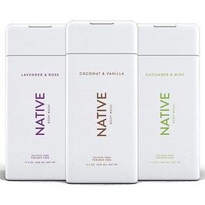 네이티브 바디워시 Native Body Wash, Sea Salt & Ceda, 1개, 532ml