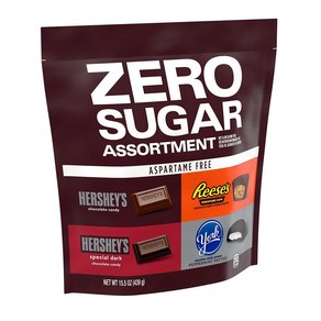 허쉬 리세스 제로 슈가 초콜릿 버라이어티 팩 Heshey's Reese's And Yok Zeo Suga Assoted, 439g, 1개