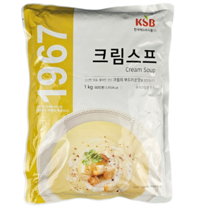 한국에스비 1967 크림스프(1Kg), 1개, 1kg