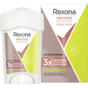 렉소나 Rexona 데오 크림 맥시멈 프로텍션 Stess 컨트롤 45ml, 1개