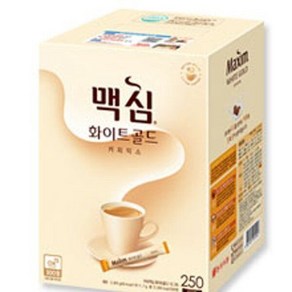 동서식품 맥심 화이트골드 커피믹스 스틱 250개입 더사면