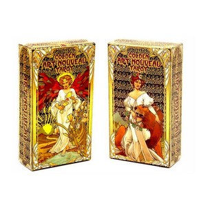 12x7 골든 아르누보 타로카드 Golden Art Nouveau Tarot