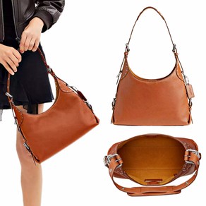 코치 오리지날 카고 레더 숄더 CT722 Cago Shoulde Bag