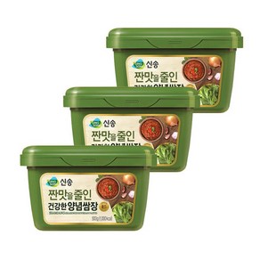 짠맛을줄인건강한양념쌈장500g, 20개, 500g