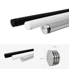 25파이 원파이프 원형캡(2EA) 찬넬선반 찬넬부속 벽선반 인테리어선반 매장, 크롬, 2개