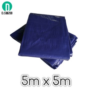 D.S 방수천막 천막지 방수포 천막 최고급지 320g 천막 5m*5m