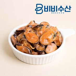 비비수산 큼직한 자숙 블루 홍합살, 1개