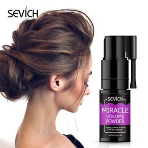 Sevich Miacle 솜털 헤어 파우더 볼륨 캡처 이발 모델링 일회용 스타일링 건조 스프레이, [01] style, 1.New style