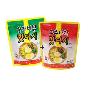 맛다시 군인 군대 산채비빔 1개 + 고추나라 1개 볶음 고추장 양념 90g