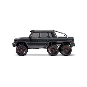 TRAXXAS tx6 등산 자동차 메르세데스 벤츠 G6x6 시뮬레이션 RC 전기 원격 제어 자동차 6륜 구동 모델 88096-4, 검은색, 1개