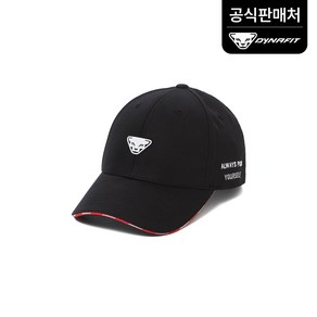 [다이나핏 공식] 정가:63 000 공용 엣지핏 짐 트레인 볼캡 YUF23C09Z1, Black, 1개