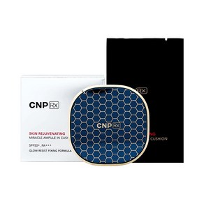 CNP CNPrx 씨앤피 알엑스 스킨 레쥬버네이팅 미라클 앰플 인 쿠션 15g (본품+리필)