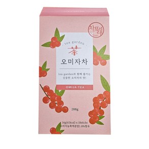 차뜨래 오미자차 16g*18포, 1박스, 18개입, 16g